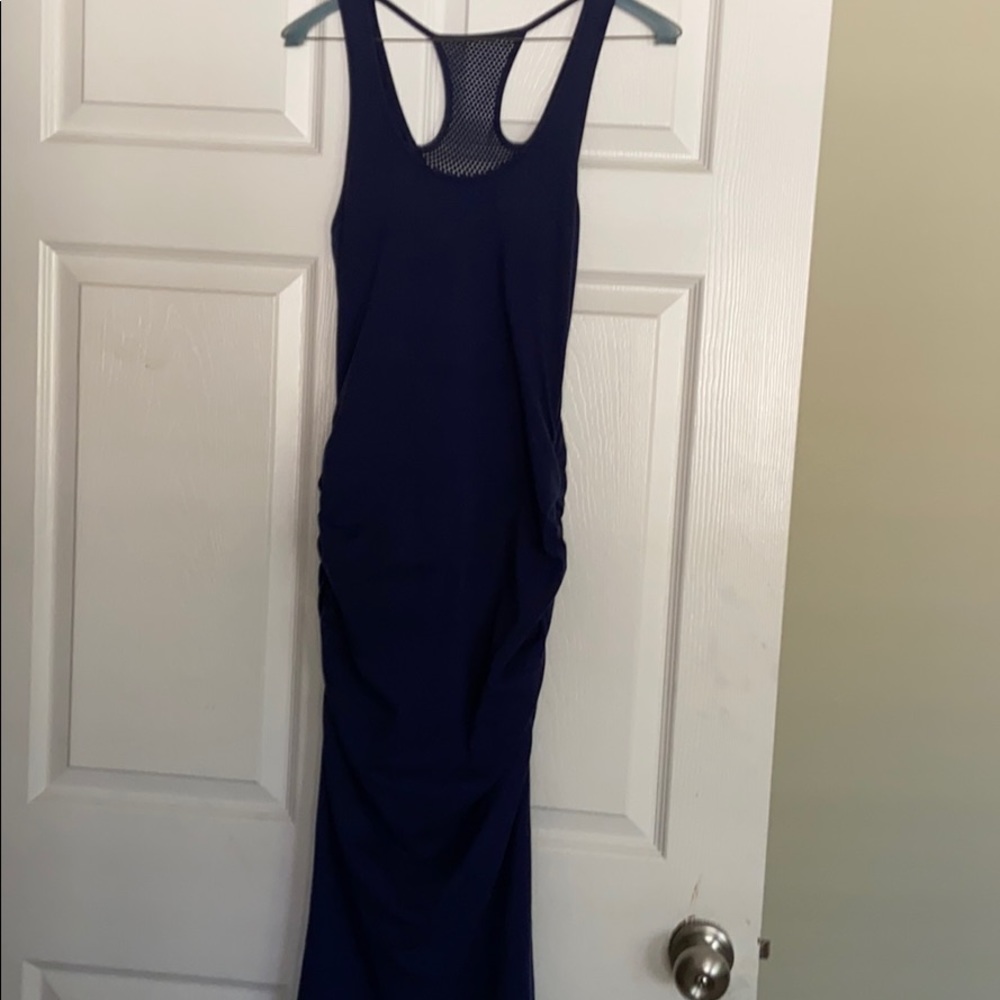 Michael Stars Navy Blue T-shirt Dress